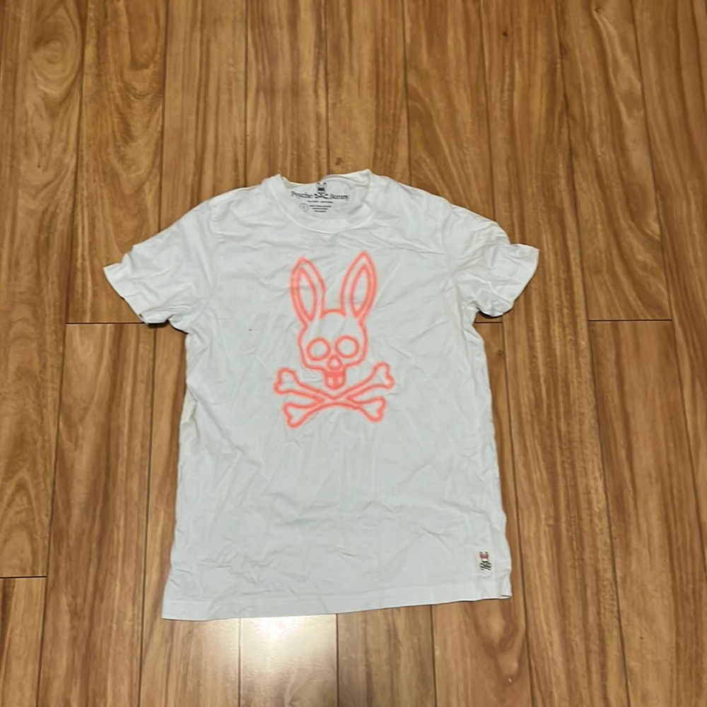 Psycho bunny white tee